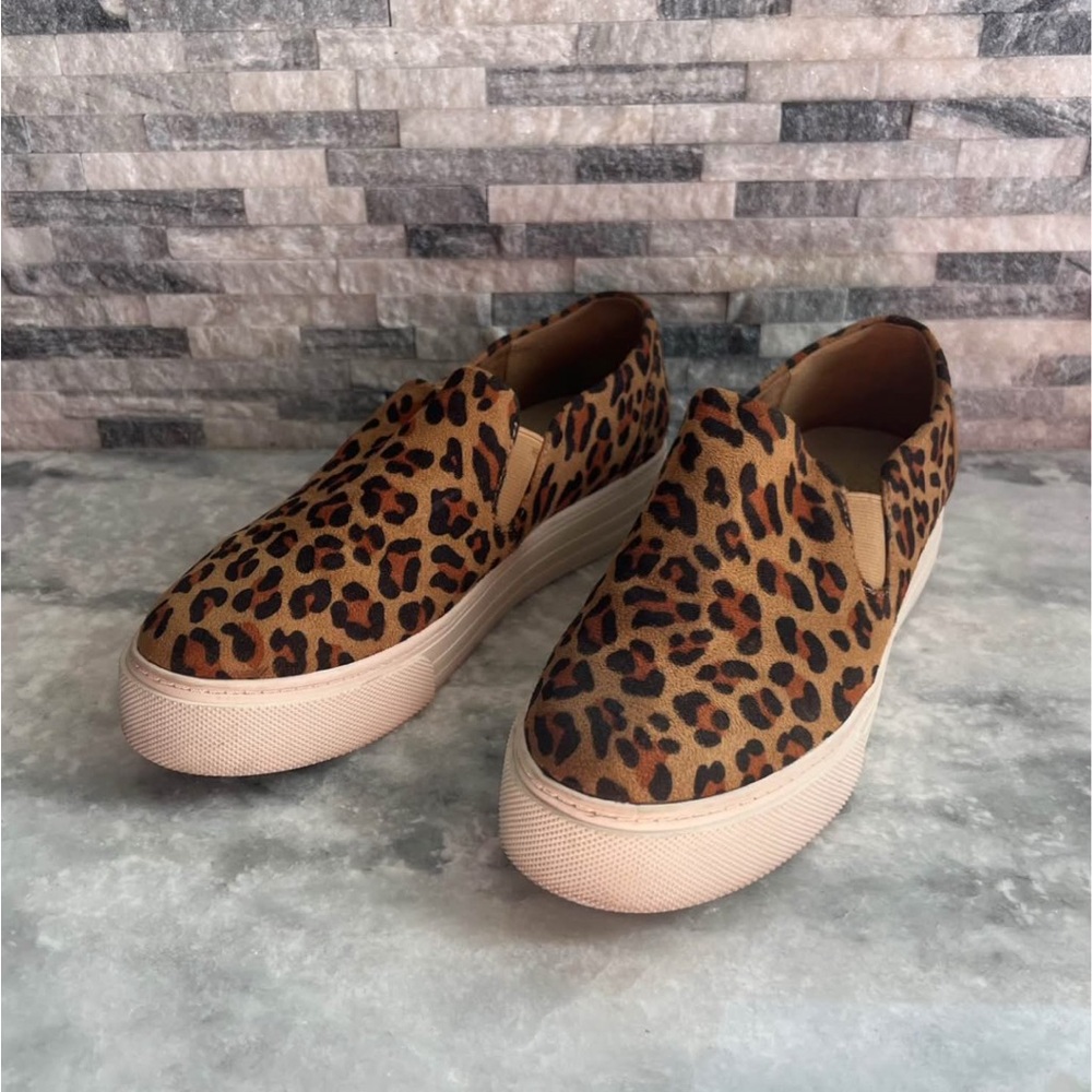 Ariat Leopard Print Slip-On Shoes